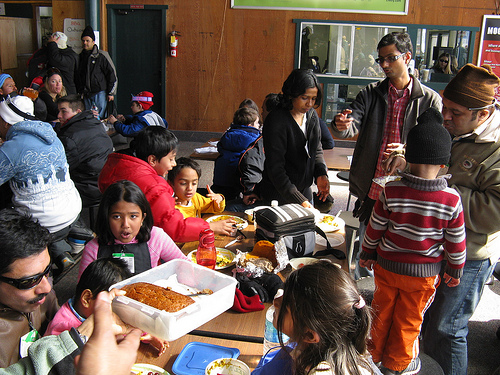 Lunch time at Soda Springs