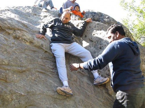 Samir - the adventurer at Castle Rock State Park